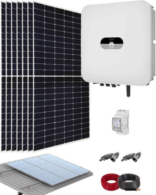 Kit solar 3000 w para vivienda unifamiliar en Alicante